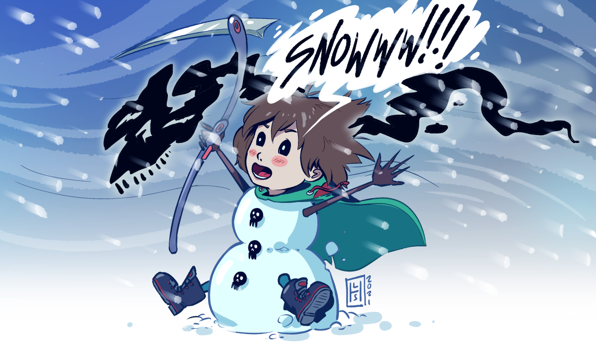 death comes to you all - but first we play in the snow!